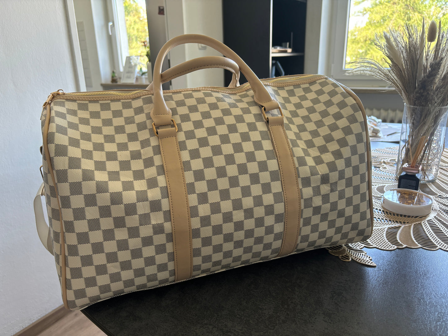 Prestige Reisetasche in Beige