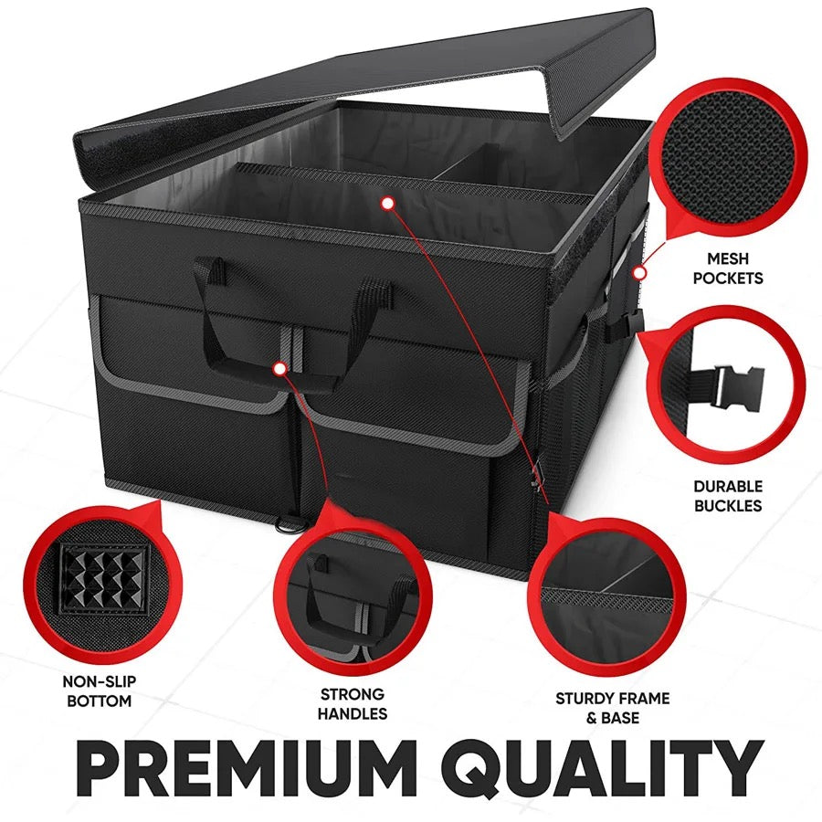 Auto Organizer Pro – Kofferraumtasche für perfekte Ordnung