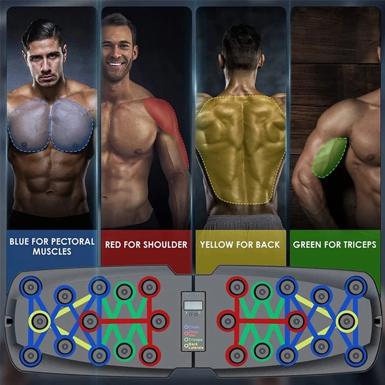 Prestige Push Up Board mit Zähler